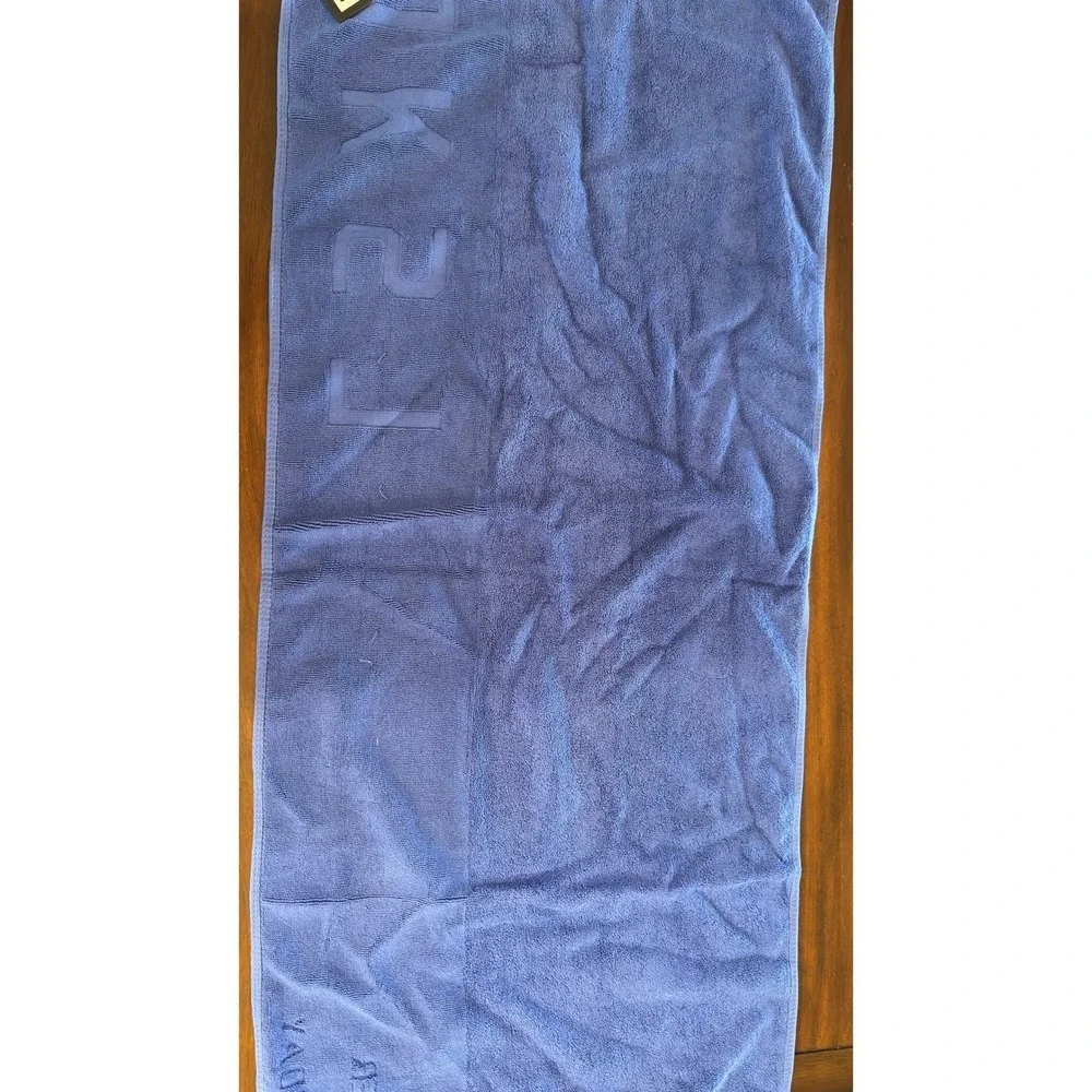 LSKD Power Cobalt Blue Cotton‎ Rep Towel 50x115cm New With Tags